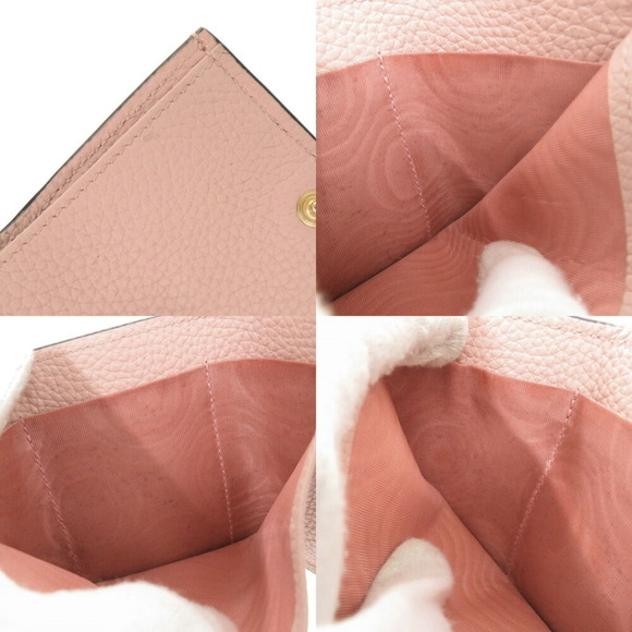 GUCCI Pink Leather Horsebit Wallet - Picture 11 of 11